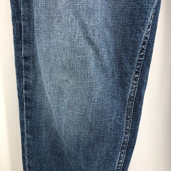 Old Navy (32x30) Womens Blue Slim Skinny Jeans Distressed Mid Rise Denim - Picture 6 of 9